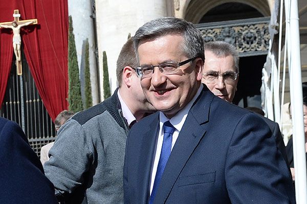 Komorowski: kanonizacja Jana Pawła II - początkiem nowego rozdziału