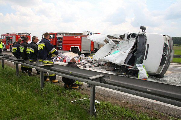 Bus, w którym na A4 zginęło siedem osób, był przeładowany