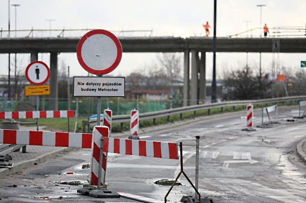 Od soboty zamknięte będą zjazdy z Trasy AK na Tarchomin