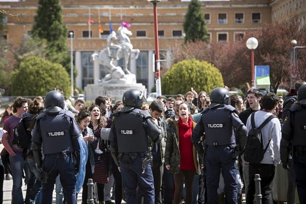 Hiszpania: protest studentów na uczelniach, aresztowano 50 osób