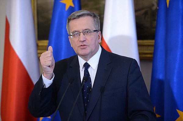 Prezydent Bronisław Komorowski o Ukrainie: trzeba być mądrym i na miarę możliwości hojnym