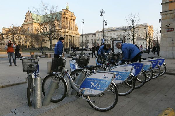 Od soboty będzie można wypożyczać rowery miejskie Veturilo