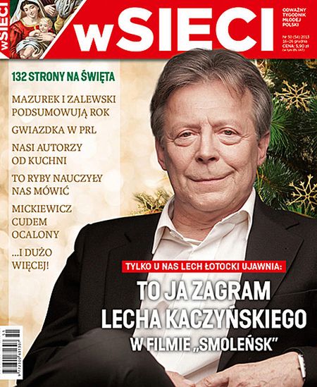 Lech Łotocki zagra Lecha Kaczyńskiego w filmie "Smoleńsk"