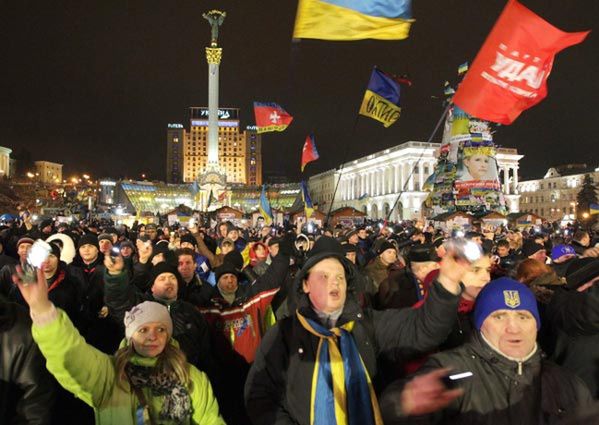W Kijowie rozpoczął się kolejny wiec opozycji