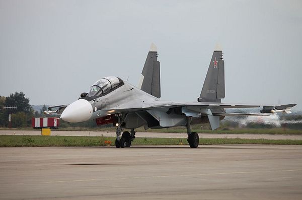 Rosja rozmieści w obwodzie kaliningradzkim samoloty bojowe Su-30SM
