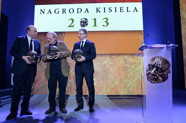 Wręczono Nagrody Kisiela 2013, laureatami Rostowski, Michnik i Miłek