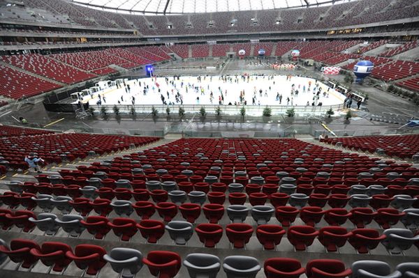 Zniszczenie lodowiska na Stadionie Narodowym w prokuraturze