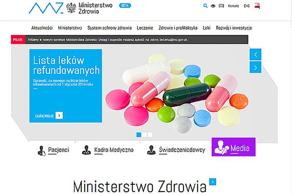 Nowe logo Ministerstwa Zdrowia. Eksperci: przerost formy nad treścią