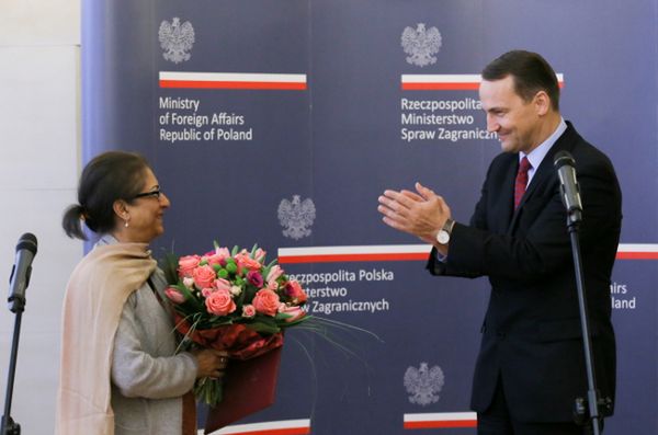 Pakistańska działaczka praw człowieka wyróżniona nagrodą szefa MSZ