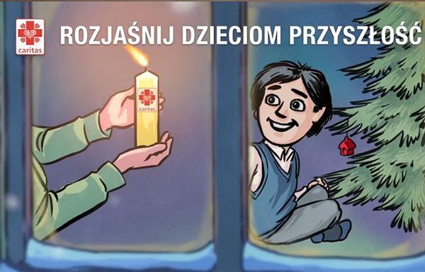 Świece Caritas dla potrzebujących dzieci