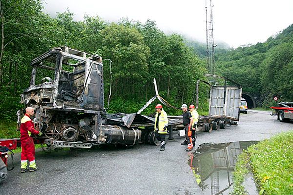 Pożar w tunelu Gudvanga w Norwegii. Winny Polak?