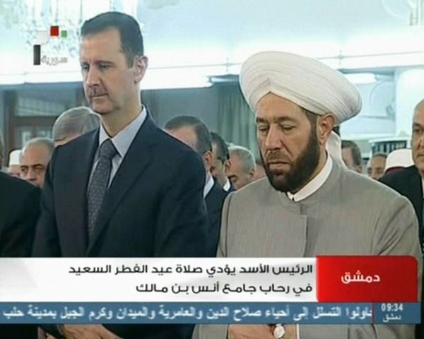 Syria: telewizja pokazała prezydenta Asada po doniesieniach opozycji o ataku na niego