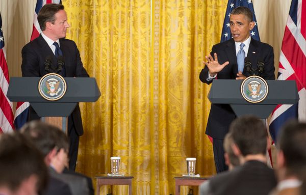 Barack Obama: wspólna presja USA i Wielkiej Brytanii na reżim syryjski