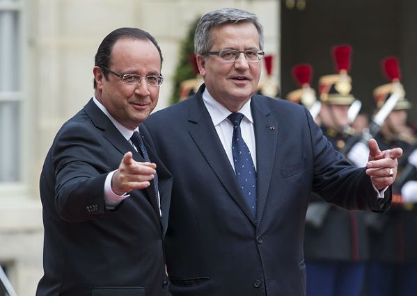 Francois Hollande: chcemy, by Polska i Francja współtworzyły obronność Europy