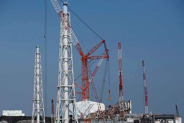 Wyciek radioaktywnej wody ze zbiornika w Fukushimie