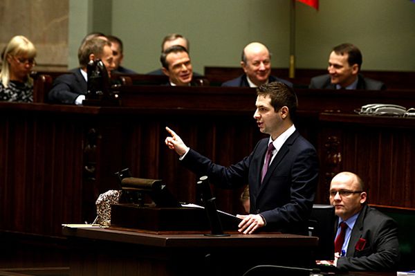 Patryk Jaki: Ruch Palikota nie zajmuje się poważnymi problemami