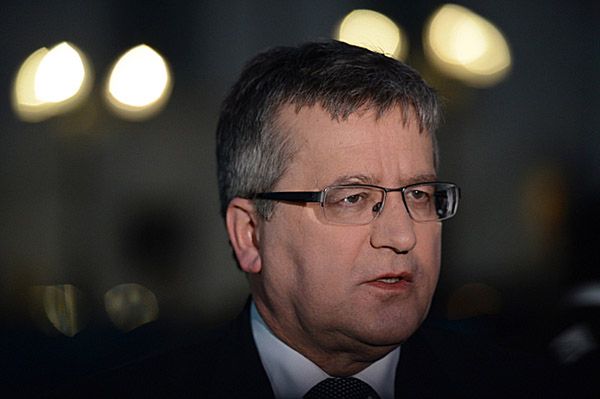 Komorowski dla radia niemieckiego: Rosja dokonała inwazji na Ukrainę