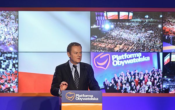 Donald Tusk zapowiedział, że będzie ponownie kandydował na szefa PO