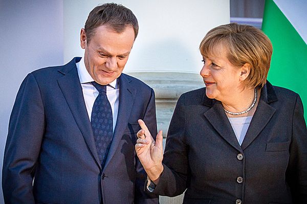 Donald Tusk: Angela Merkel nie ma już kłopotu z wymową polskiego nazwiska dziadka