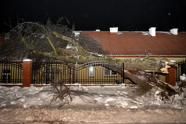 Podkarpackie: 12 tys. odbiorców bez prądu, prawie 400 interwencji strażaków