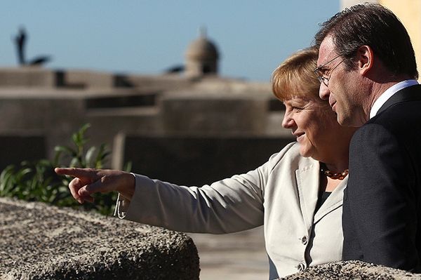 Chaos komunikacyjny i protesty podczas wizyty Angeli Merkel w Portugalii