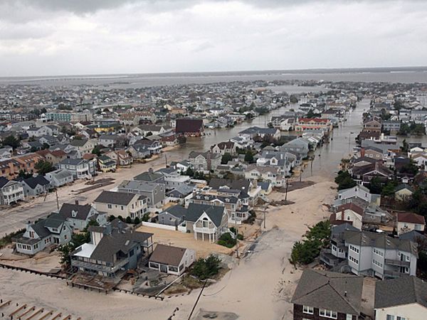 Katastrofalne skutki cyklonu Sandy w USA