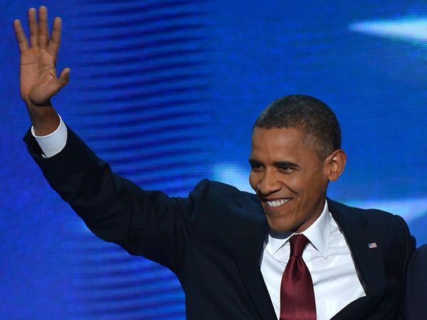 Obama przyjął nominację na kandydata na prezydenta