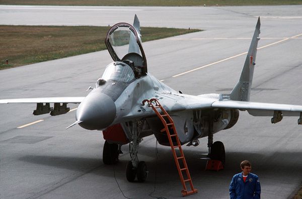 Myśliwiec MiG-29 rozbił się w Rosji. Pilot zginął na miejscu