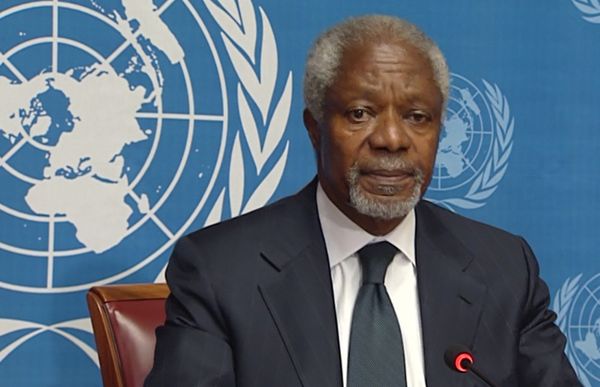 Kofi Annan: impas w RB ONZ oznacza chaos w Syrii