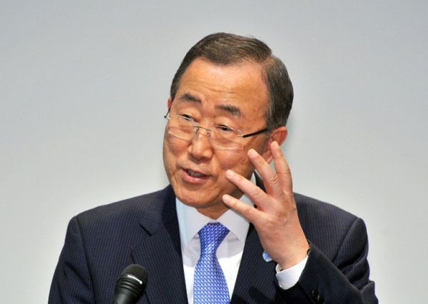 Sekretarz generalny ONZ Ban Ki Mun: dać szansę dyplomacji ws. Syrii
