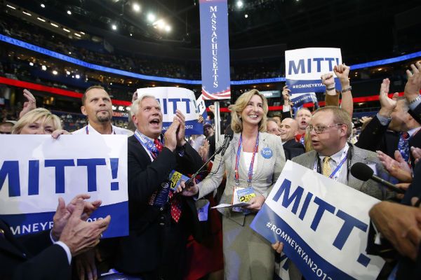 Romney oficjalnie nominowany kandydatem GOP na prezydenta