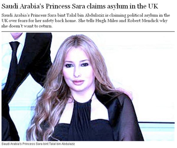 W. Brytania: saudyjska księżniczka wystąpiła o azyl polityczny