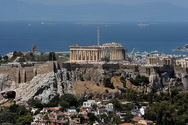 Mężczyzna skoczył z Akropolu ateńskiego, zginął