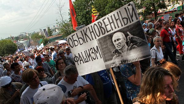 Ponad 30 tys. osób domaga się w Moskwie odejścia Putina