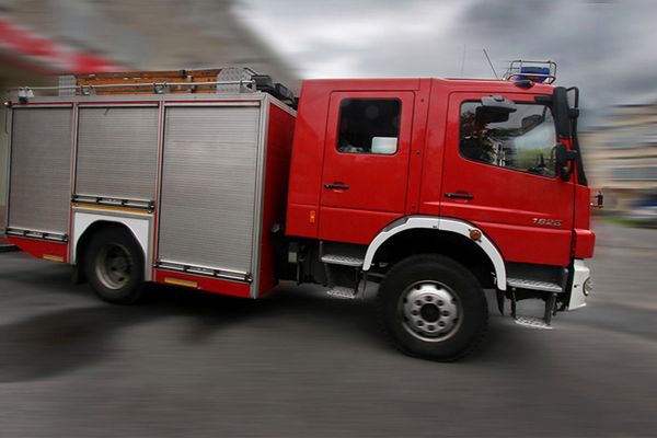 Pożar w Jaśle - nikt nie został ranny