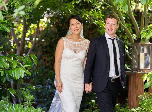Założyciel Facebooka Mark Zuckerberg ożenił się