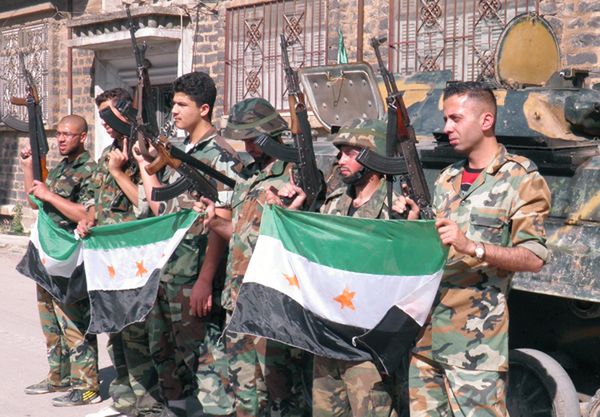 Broń płynie do powstańców w Syrii dzięki akcji państw arabskich i USA