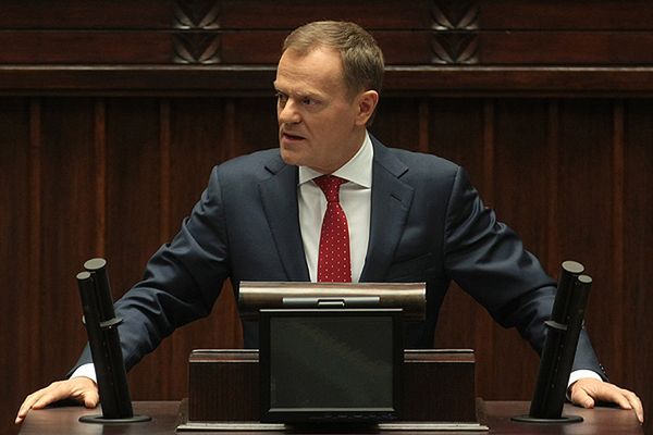 Donald Tusk z Wiktorem jako polityk roku