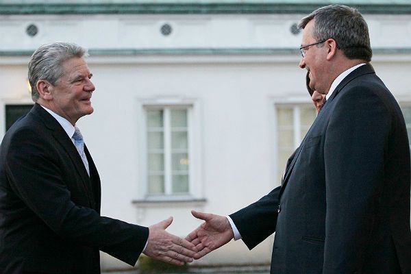Prezydent Niemiec Joachim Gauck w Polsce