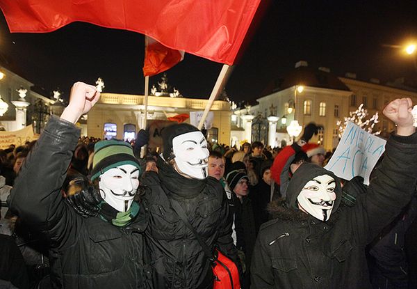 "Rząd się sprzedał" - manifestacja w Warszawie