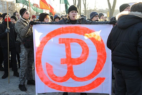 "Nie dla ACTA, rząd się sprzedał!" - protest w Warszawie