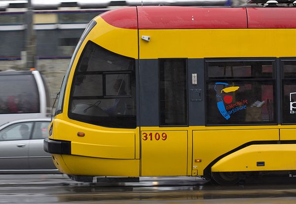 Wykoleił się tramwaj linii 10 w Warszawie