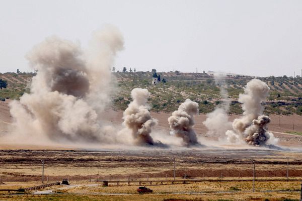 Jordańskie lotnictwo przeprowadzono ataki na cele IS w południowej Syrii