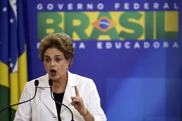 Rousseff oskarża wiceprezydenta o spiskowanie przeciw niej