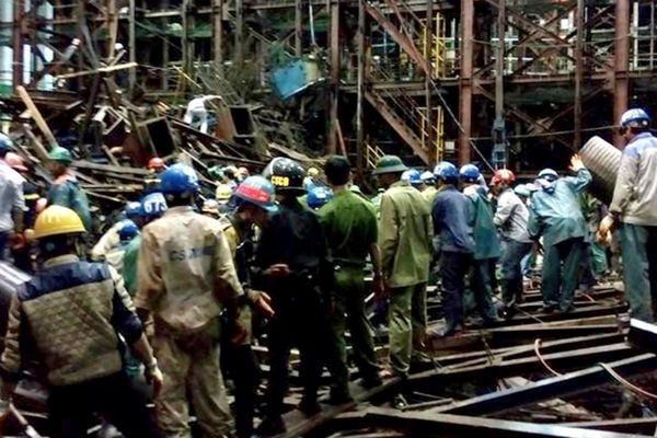 14 osób zginęło w Wietnamie wskutek zawalenia się rusztowania