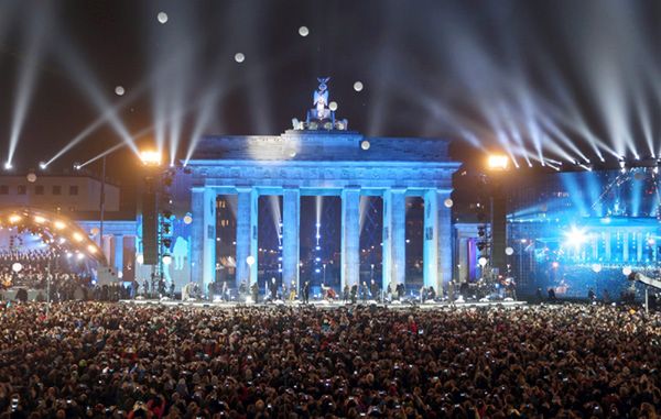 Berlin uczcił rocznicę upadku muru