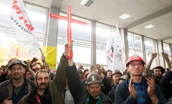 Protest górników z kopalni w Sosnowcu. Jest porozumienie