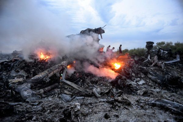Trudności personelu OBWE na miejscu katastrofy malezyjskiego samolotu