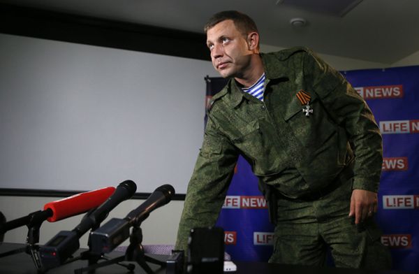 Przywódca separatystów w Doniecku: otrzymaliśmy posiłki z Rosji