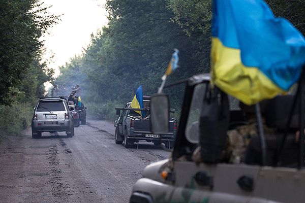 Ukraińcy zwijają obóz, gdzie miała przybyć pomoc humanitarna z Rosji